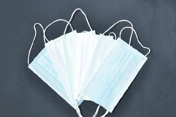 Bulk blue mask, non-woven thick 3-layer breathable mask with adjustable ear hooks, mouth and nose (blue)